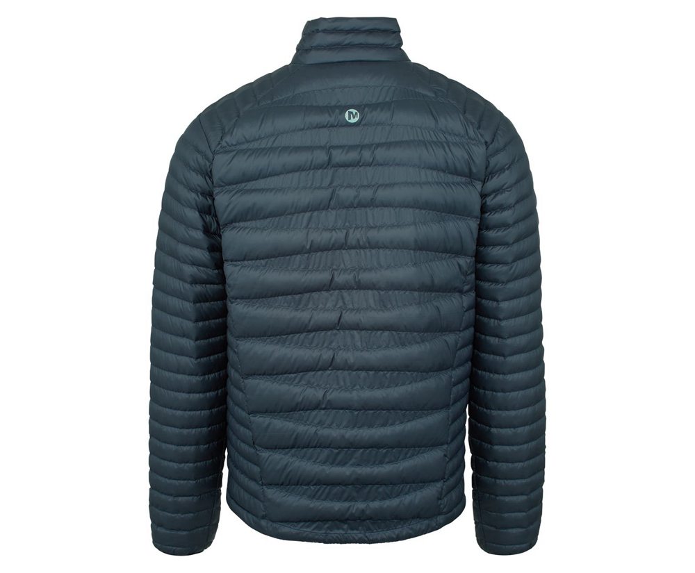 Merrell Jackets Navy - Ridgevent™ Thermo - Mens 52TDNXPOJ